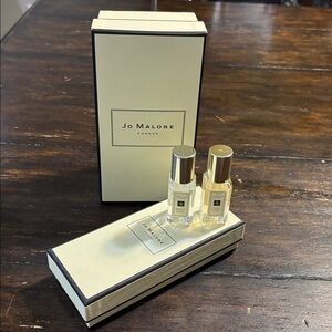 Jo Malone 0.3 oz. Colognes: Wood Sage & Sea Salt and Mimosa & Cardamom + BOXES!